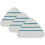 Steam Mop Replacement Pads Triangle Microfiber 3 pcs 1