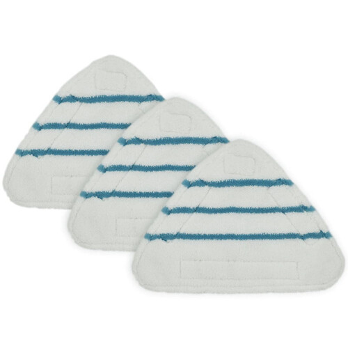 Steam Mop Replacement Pads Triangle Microfiber 3 Pcs