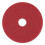 Red floor pads standard 20 inch diameter (5 per case) 1