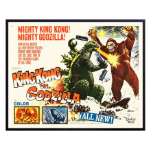 Godzilla vs Kong Horror Movie Poster 8x10 in