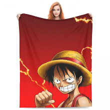One Piece anime blanket soft flannel fleece 50x40 inches