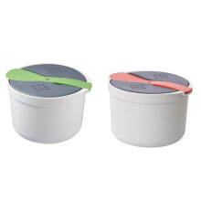 Microwave Rice Cooker Portable Steamer Lunch Box