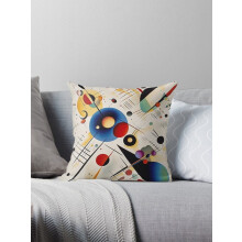 Kandinsky Art Throw Pillow Cover Farmhouse Style 1 Pack