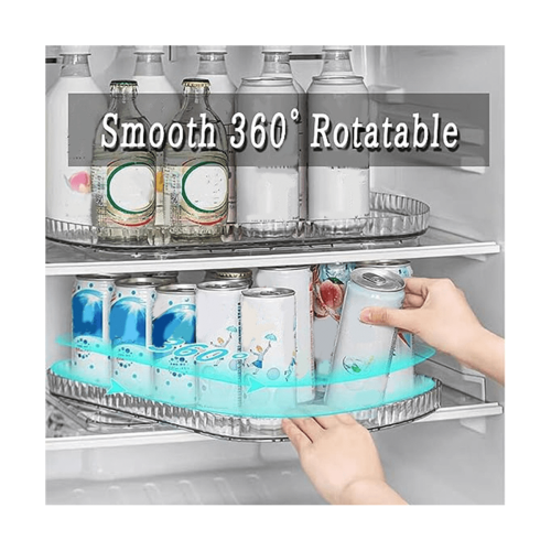 Turntable Storage Rack for Kitchen and Refrigerator 1 Pc 1