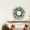 Christmas Wreath White Border Red Fruit 35x35 cm 7