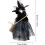 Witch Plush Doll Decoration 2 pcs Black Green 4