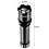 Toudaret tactical flashlight high lumen compact 1 pc 6