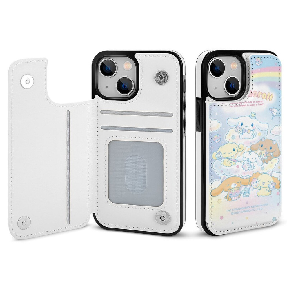 Cinnamoroll Iphone 14 Wallet Case Pu Leather Flip Cover 9370362172600