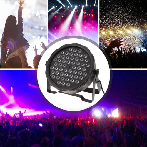 Huayishang LED PAR Light 54W RGB Stage Light with Bracket 1