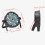 Huayishang LED PAR Light 54W RGB Stage Light with Bracket 3