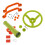 Kids' swing set attachment: pirate telescope, green 5