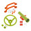 Kids' swing set attachment: pirate telescope, green 8