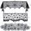 Halloween decoration set for home 3D bats table runner 2