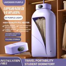 Portable Laundry Dryer with Dryer Bag 2 Settings