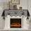 Halloween decoration set for home 3D bats table runner 4