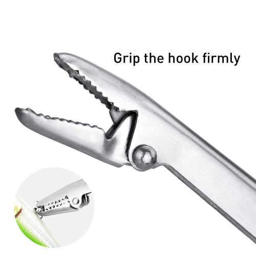 Stainless Steel Fish Hook Remover Clamp Tool 2