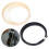 Guitar Neck Binding Strip ABS Plastic Black 1650mm x 6mm 8