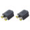 3.5mm Female to Dual RCA Adapter 2 pcs 1
