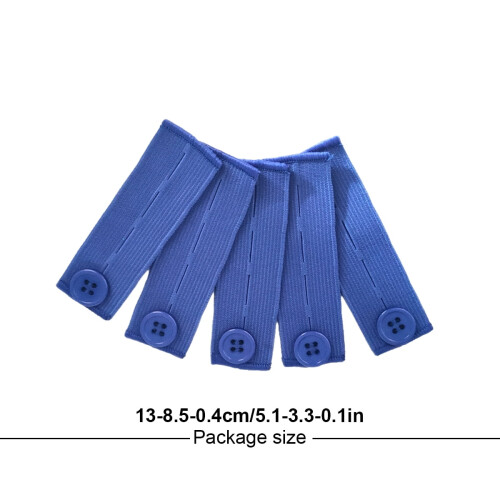 Maternity jeans extender waistband button extension 1