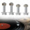 M2.5 screw set for turntable cartridge mounting 7