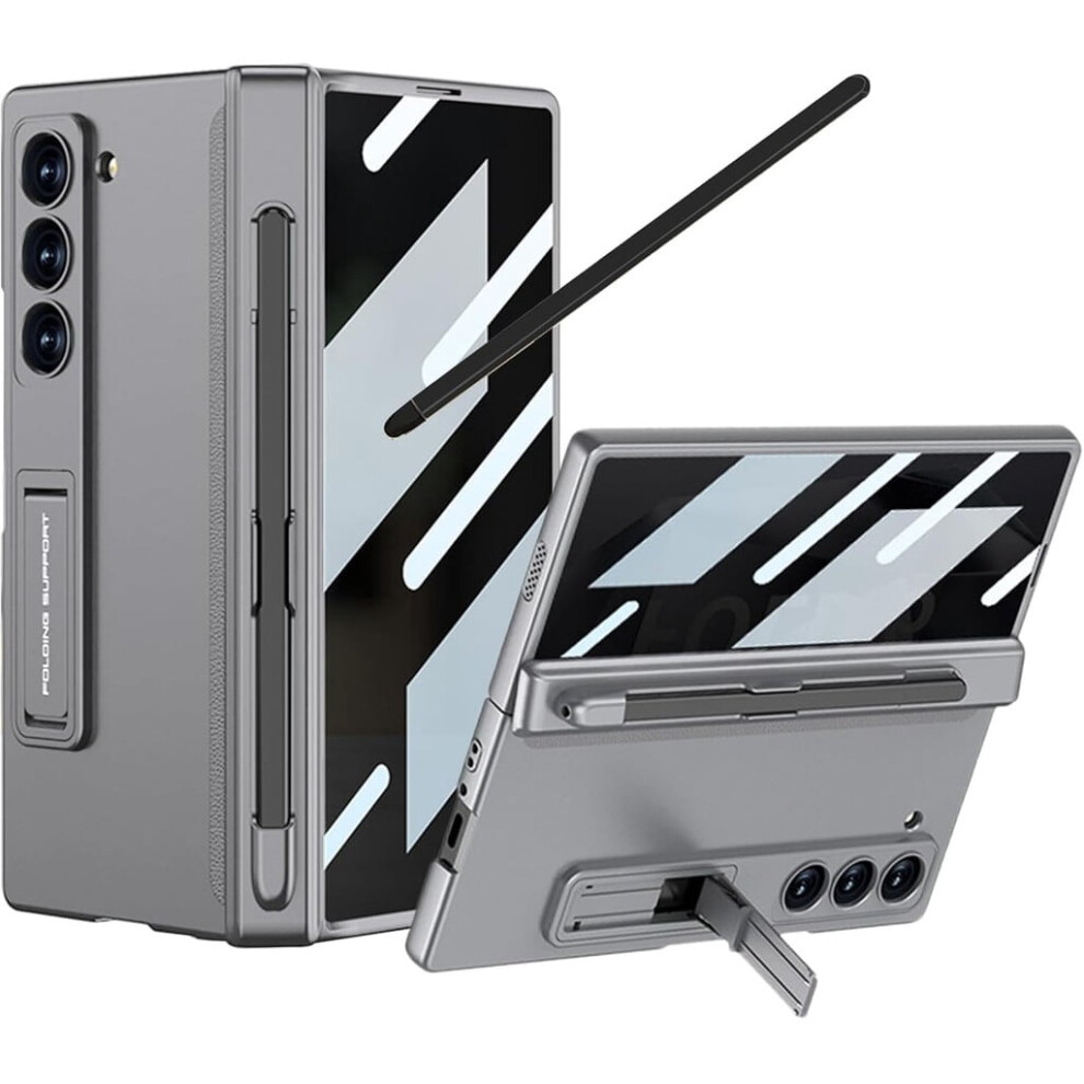 Samsung Galaxy Z Fold 6 Case With Stylus Holder And Privacy 9370362175083