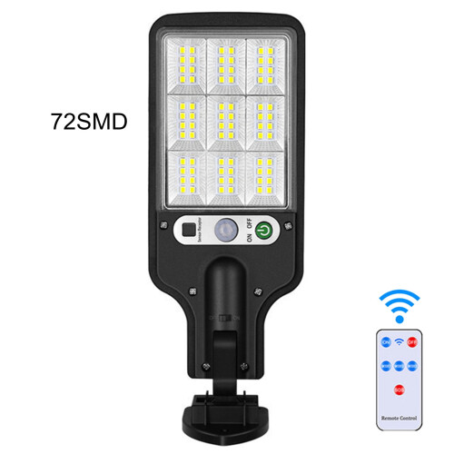 LED Security Flood Light IP65 Motion Sensor 72 SMD