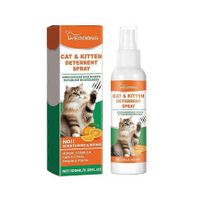 (1pc) Cat Deterrent Spray Natural Scratching Cats Anti Scratch Spray No Stimulation Orange Fragrance Sofa Furniture Protectors