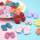 SOFEIYA cartoon mini bow flat back resin charms 10 pcs 4