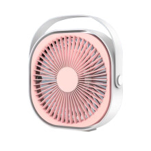 Ventilador de mesa YgkuHd Fashion, ventilador pequeno para casa com carregamento USB, mini ventilador elétrico portátil de mesa com grande