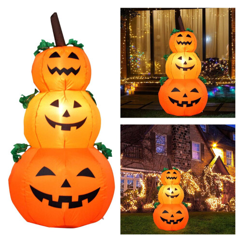 Inflatable Outdoor Pumpkin Stack Decoration 1