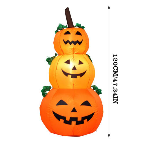 Inflatable Outdoor Pumpkin Stack Decoration 2