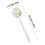 Solacol shower cleaning brush long handle 2-in-1 8