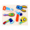 Ξύλινα παζλ για νήπια 2-5 ετών, παιχνίδια Montessori για 3 ετών, παιδικό δώρο συμβατό με 3