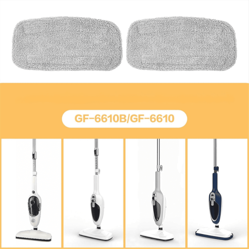 Replacement Mop Pads for GorFanty GF-6610 Steam Mop 4 Pack 1
