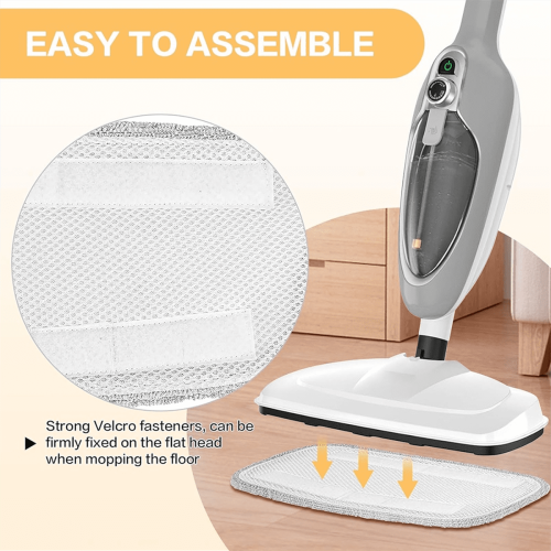 Replacement Mop Pads for GorFanty GF-6610 Steam Mop 4 Pack 2