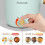 Electric Hot Pot with Steamer 1.5L Nonstick Dual Control 5