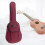 Guitar Backpack Bag with Padding and Pockets, Red 7