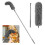 Gutter Cleaning Brush with Telescopic Pole 8.2 Ft Blue 4
