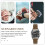 Suede Leather Watch Strap Adjustable 20mm Cowhide 2