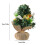 Avtoify Mini Artificial Christmas Tree 4.3" x 7.5" with 3