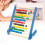 Wooden Abacus for Kids Math Learning 10 Rows Blue 6
