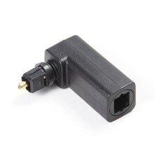 Toslink optical audio cable adapter male to female