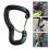 Black D-Ring Carabiner Heavy-Duty High-Strength 1-Pack 6