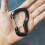 Black D-Ring Carabiner Heavy-Duty High-Strength 1-Pack 8