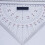 Chart Drawing Triangle Ruler for Ship 300mm 2