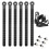 Snowboard Ankle Ladder Strap Binding Replacement Sturdy Universal Simple Installation Ankle Strap Snowboard Binding Parts-6pcs 2
