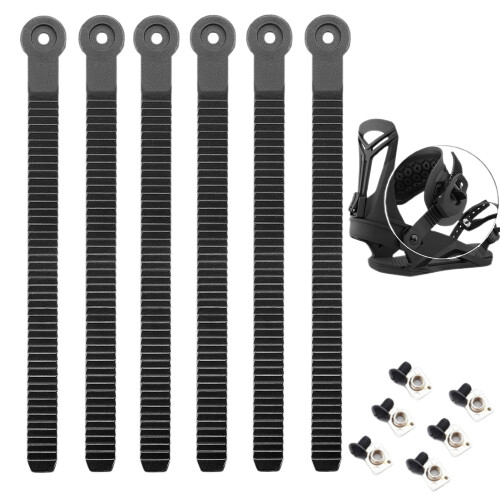 Snowboard Ankle Ladder Strap Binding Replacement 6 pcs 1