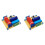 2X 1-Way Speaker Audio Frequency Divider 65-1000Hz 120W HiFi Crossover Filter Module Home Theater Audio Modification 2