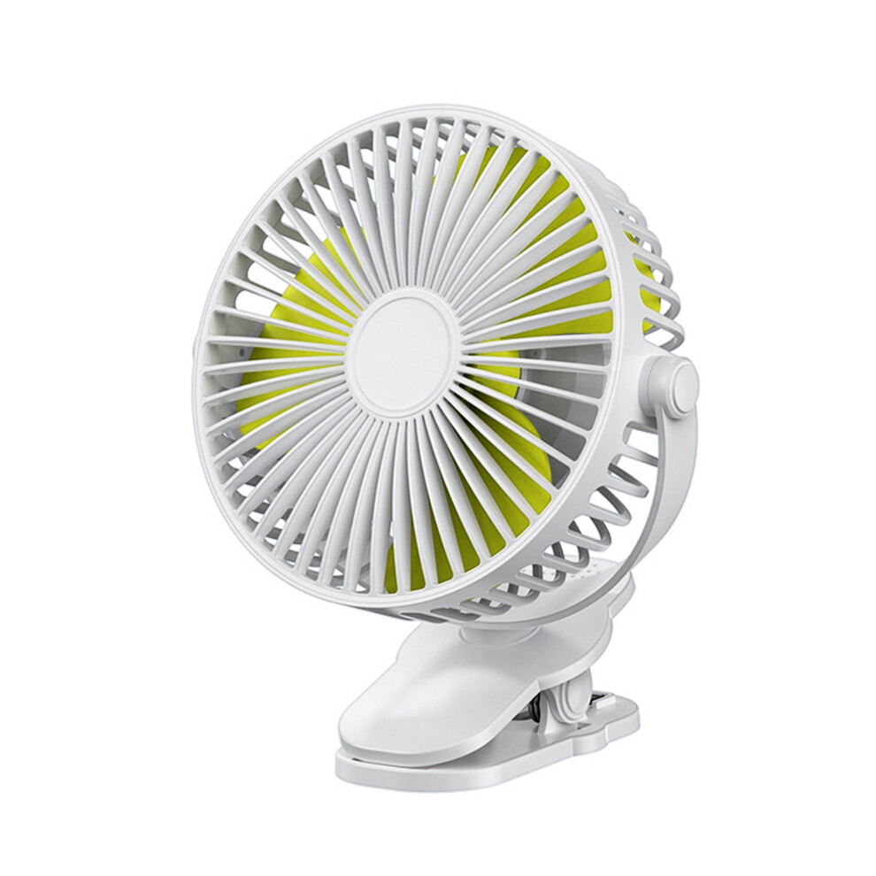 Ygkuhd Clip-On Usb Fan With 5 Speeds And 1200Mah Battery 946140739892