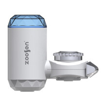 Filtro per l'acqua YgkuHd per rubinetto, sistema domestico, compatibile con rubinetti standard, purificatore d'acqua, bianco, 1 pezzo